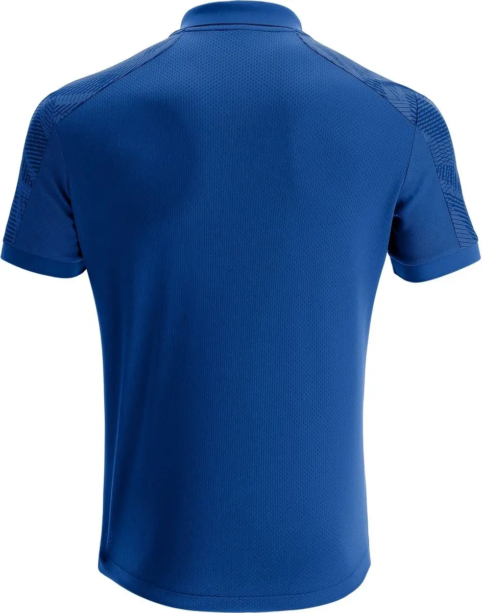 Macron Excellence Rock Polo Heren Royal - Maat M