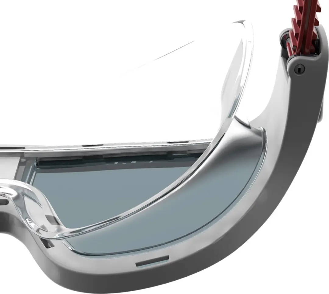 Speedo Biofuse Rift Zwembril - Rood/Grijs