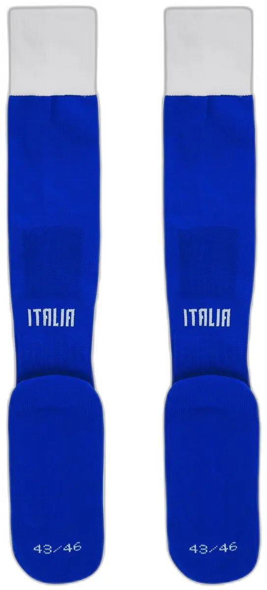 Macron Thuissokken Italie Rugby 2022/23 - Blauw - 39-42