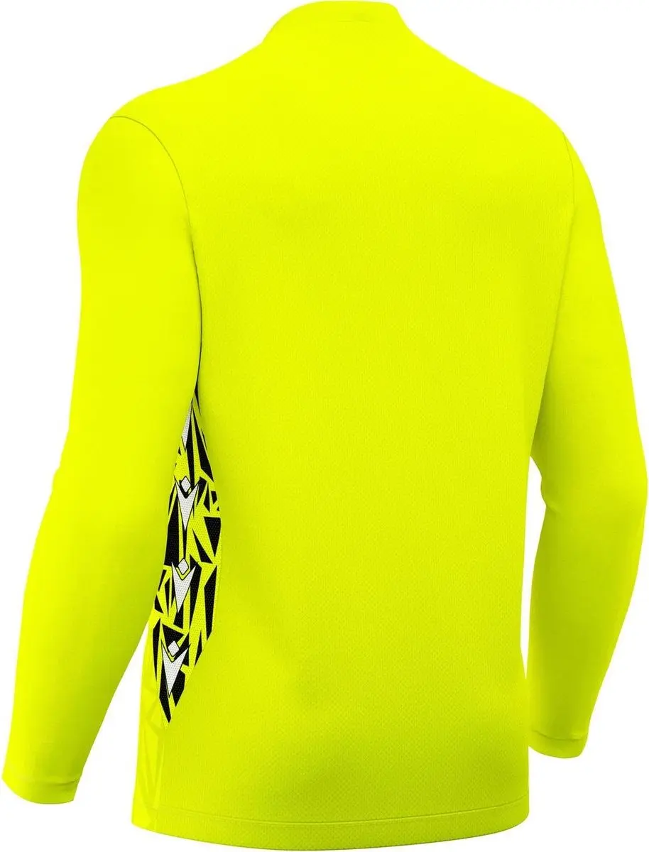 Macron Corvus Eco Keepershirt Kinderen - Fluogeel/Zwart 152