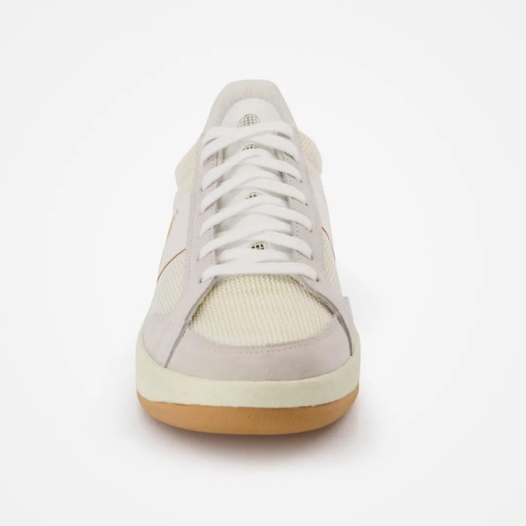 Le Coq Sportif Ashe Team Trainers - 39 - Wit/Geel/Grijs