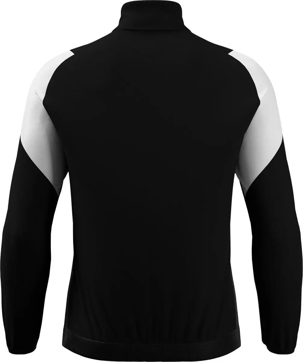 Macron Glory Vanir Top Full Zip Kinderen 122 - Zwart/Wit