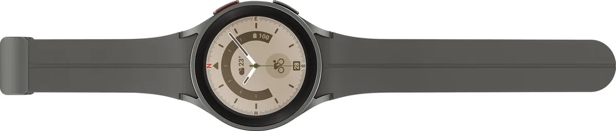 Samsung Galaxy Watch5 Pro 45mm - Grijs - afbeelding 6 van 6