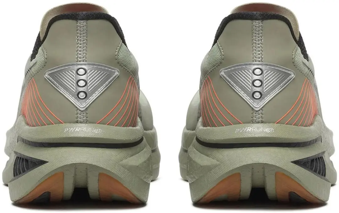 Saucony Endorphin Azura Heren Hardloopschoenen 43 - Grijs/Olijfgroen/Zwart - afbeelding 6 van 6