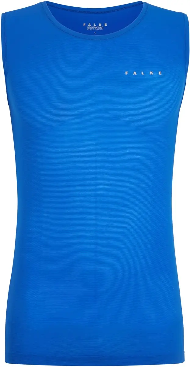 Falke Ultralight Cool Mouwloos Shirt Heren - L - Blauw