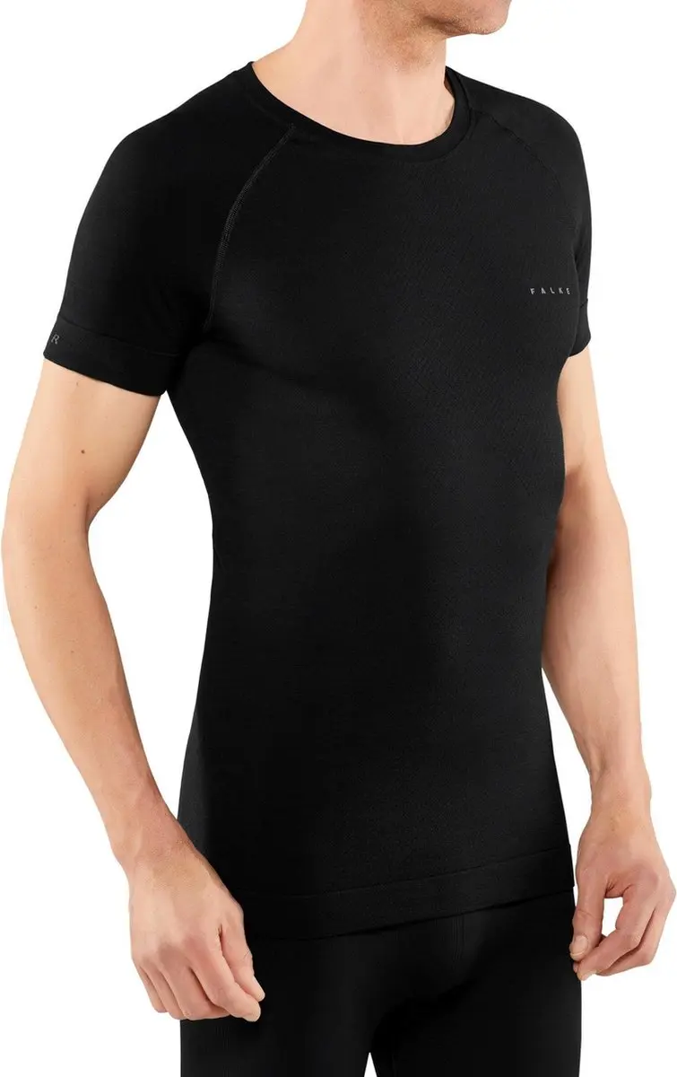 Falke Wool-Tech Light Shirt Heren - XXL - Zwart