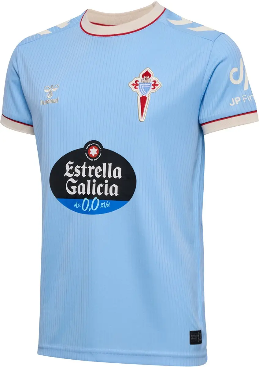 Hummel RC Celta de Vigo 26/27 Thuis T-shirt Junior - 152cm - Blauw