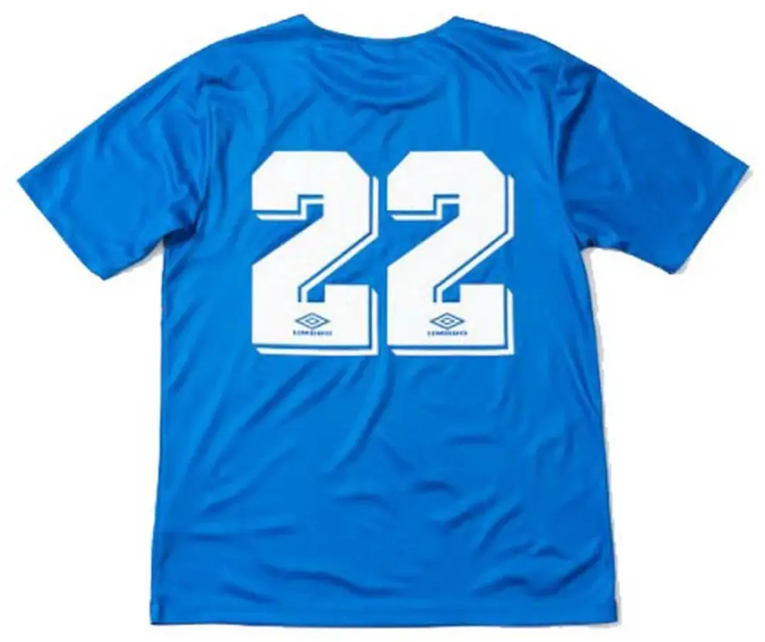 Umbro France Chest Panel World Cup 2022 T-shirt - Blauw XL