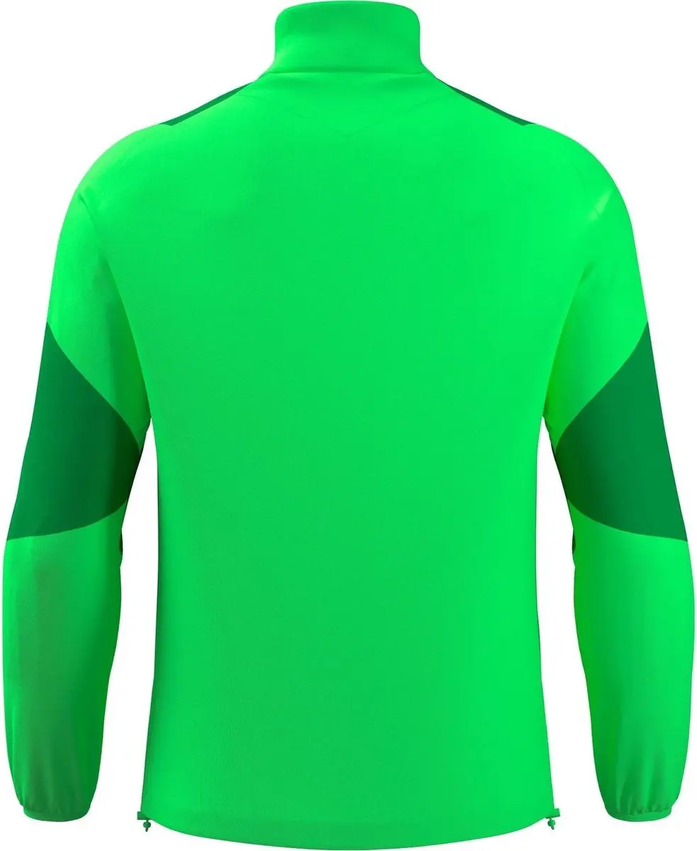 Macron Glory Cuzco Ziptop Kinderen 9-10Y - Fluogroen