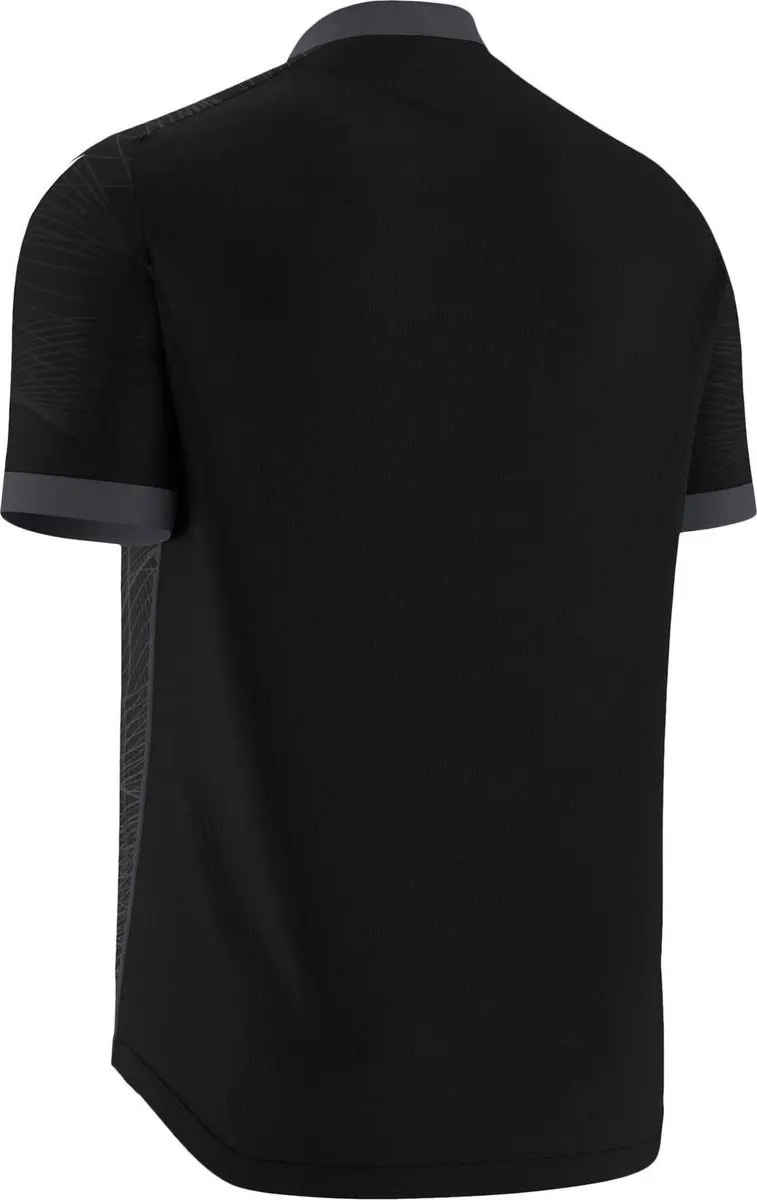 Macron Wyvern Eco Shirt Korte Mouw Heren M - Zwart