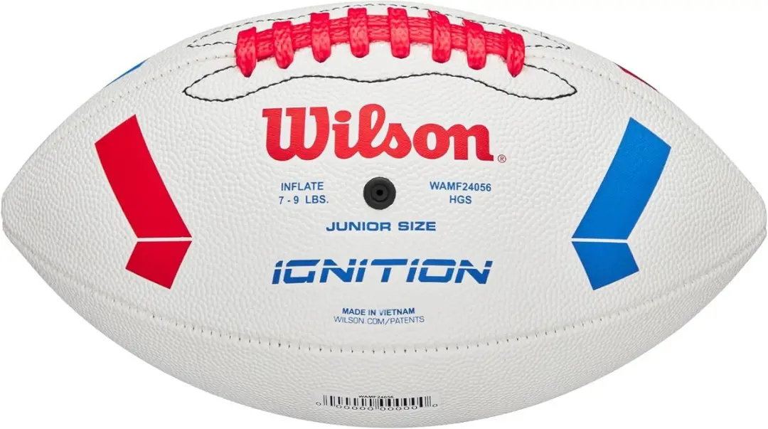 Wilson NFL American Football Ignition Junior - Wit