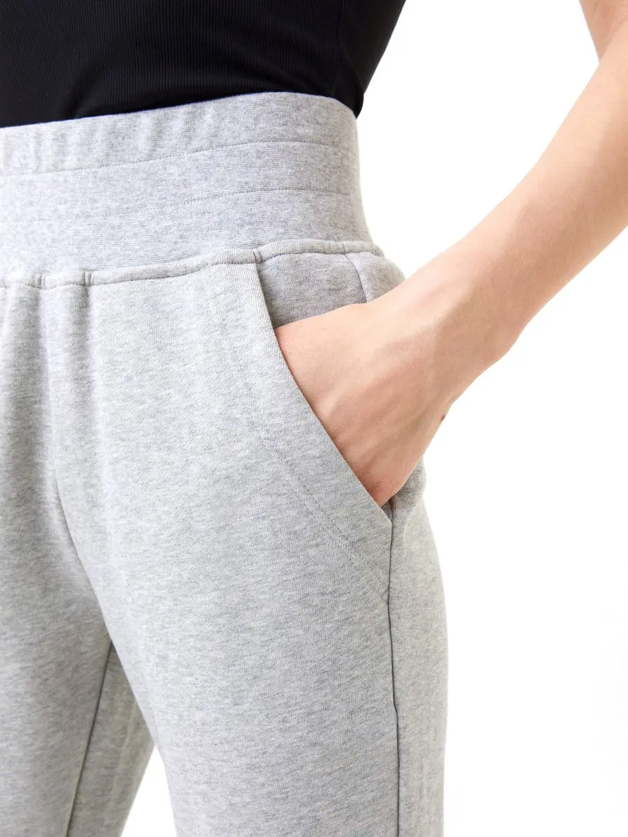 Björn Borg Stockholm High Waist Pant Sportbroek - XL - Grijs