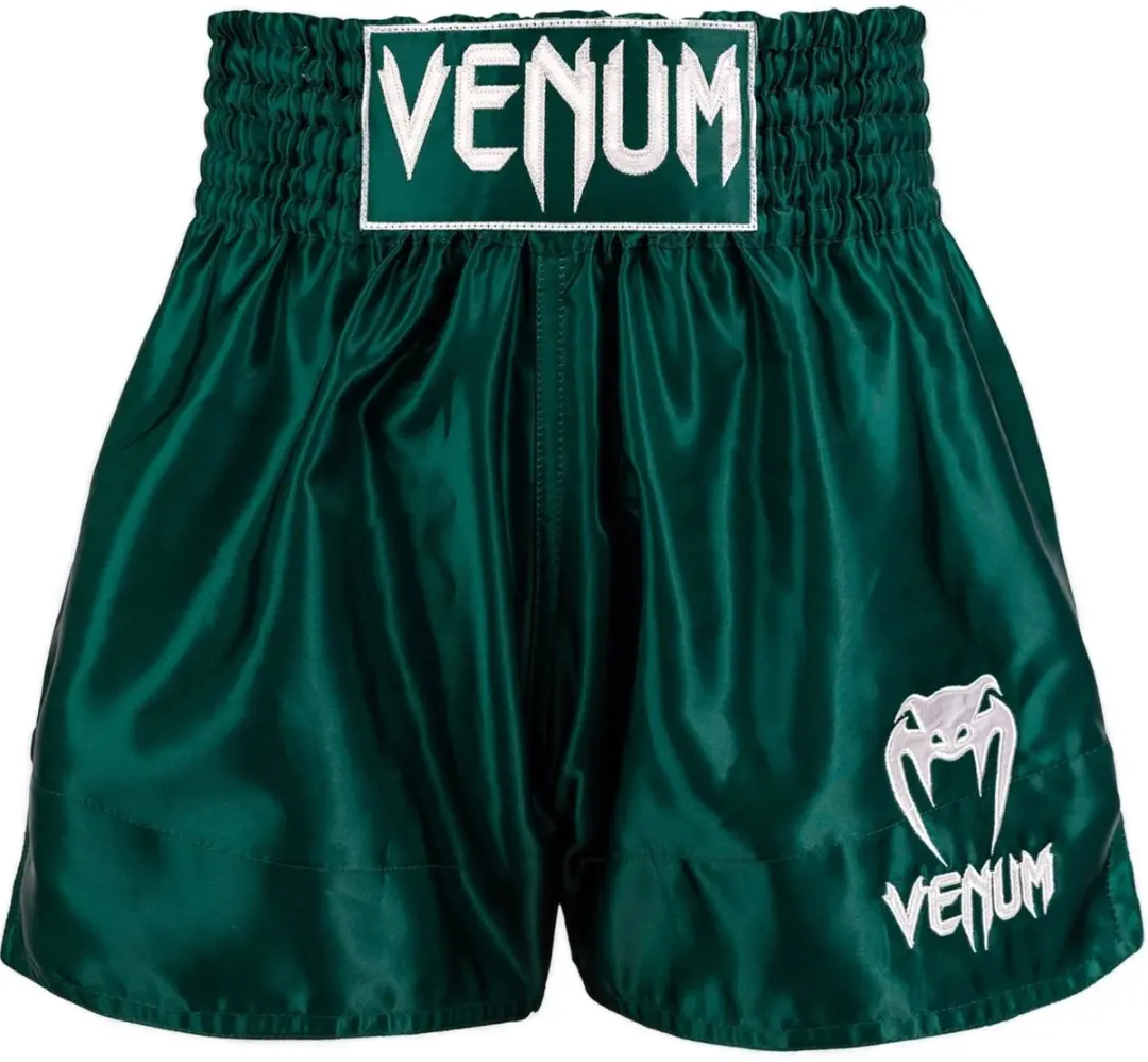 Venum Classic Kickboks/Muay Thai Shorts VENUM-03813-015 - XS - Bosgroen