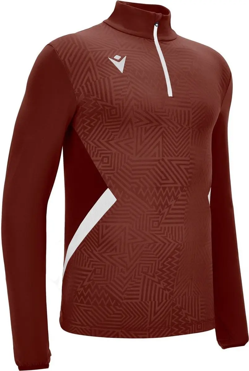Macron Victory Fraser Ziptop Heren M - Bordeaux/Wit