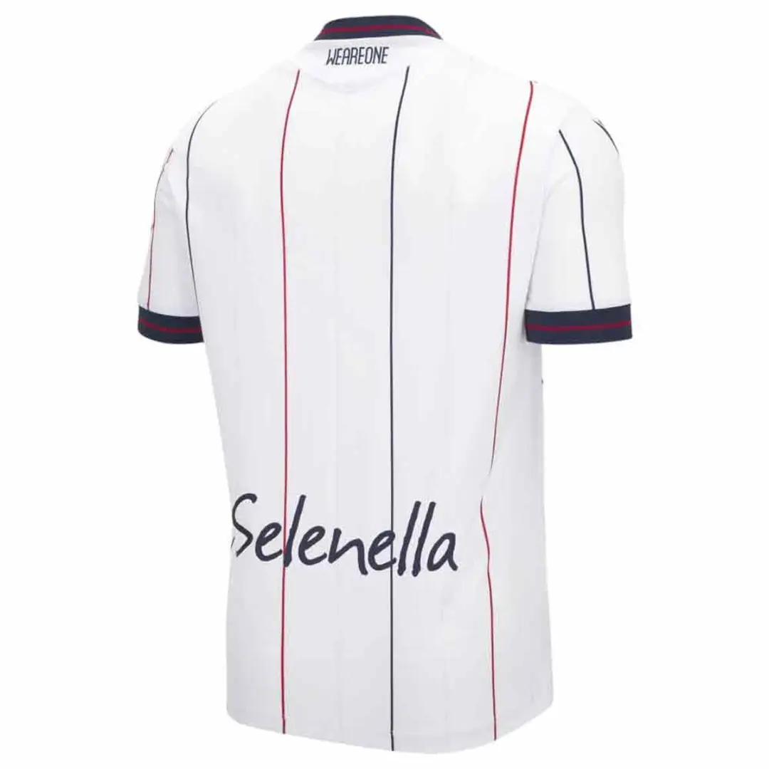 Macron Bologna FC 25/26 T-shirt Wit - 2XL