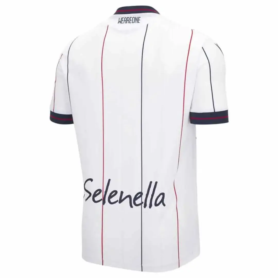 Macron Bologna FC 25/26 T-shirt Wit - 2XL