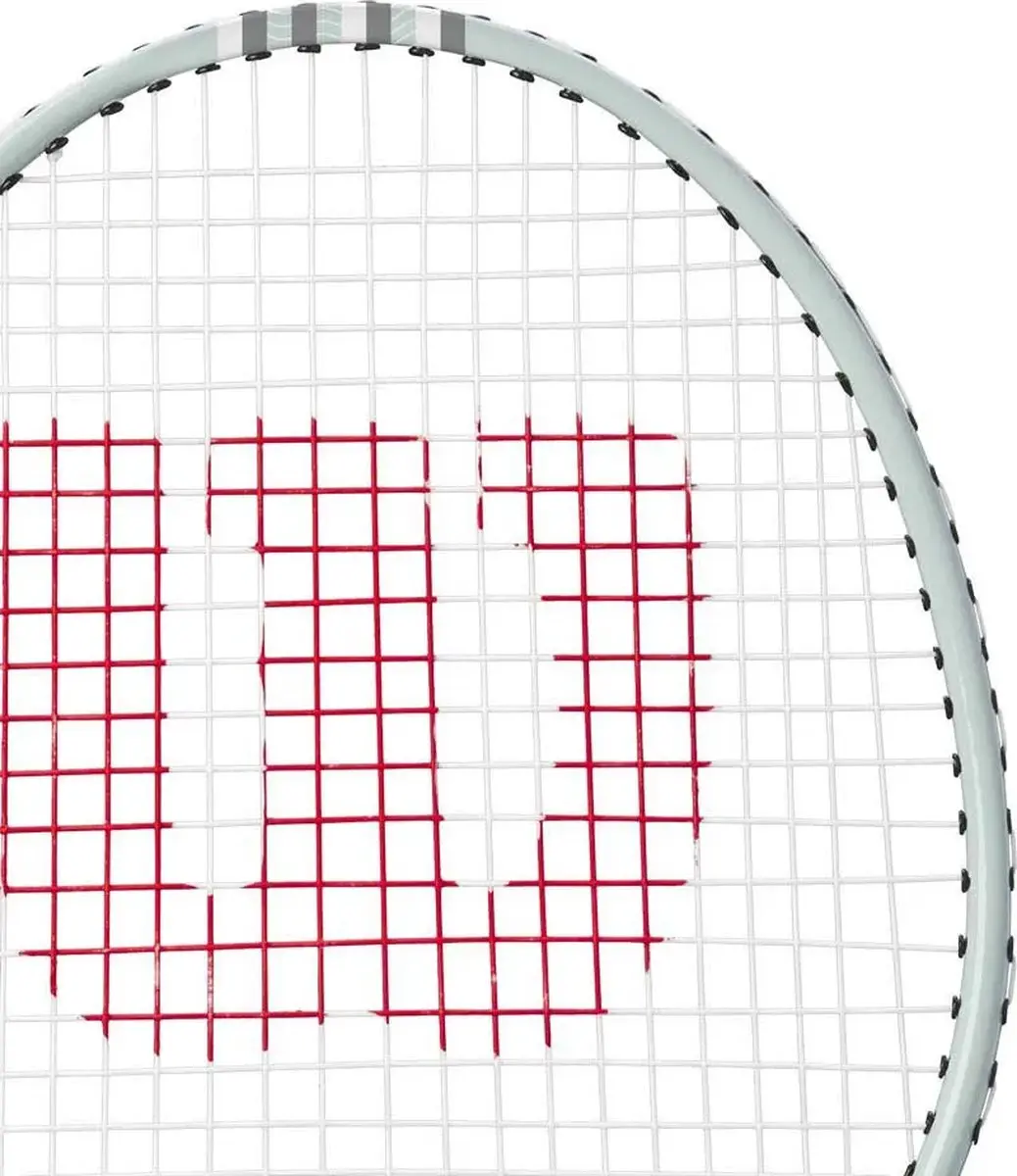 Wilson Reaction 70 Badmintonracket - Grijs/Wit