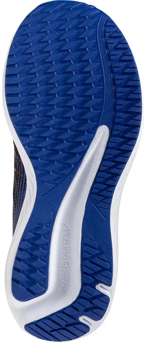 Mizuno Enerzy Rider Junior Hardloopschoenen 35 - Zwart/Blauw/Rood
