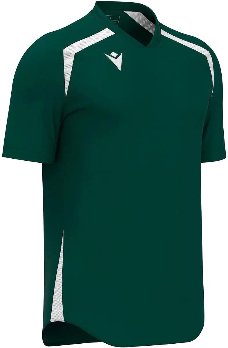 Macron Wyrm Shirt Heren - Korte mouw Bottle Green L