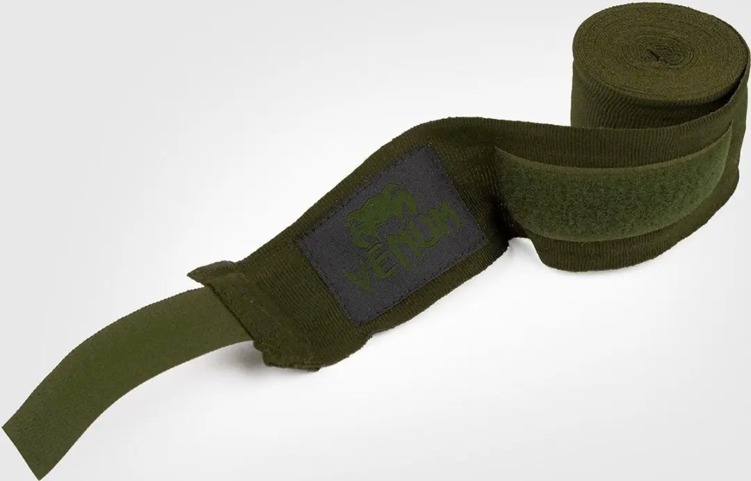Venum Kontact Serie Boksbandages Khaki/Zwart - 4m
