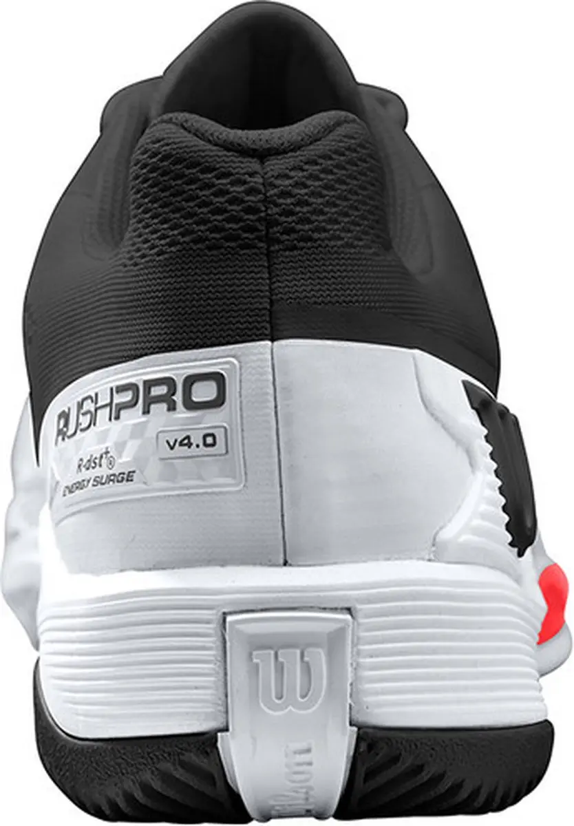 Wilson Rush Pro 4.0 Heren Sportschoenen Tennis - Zwart