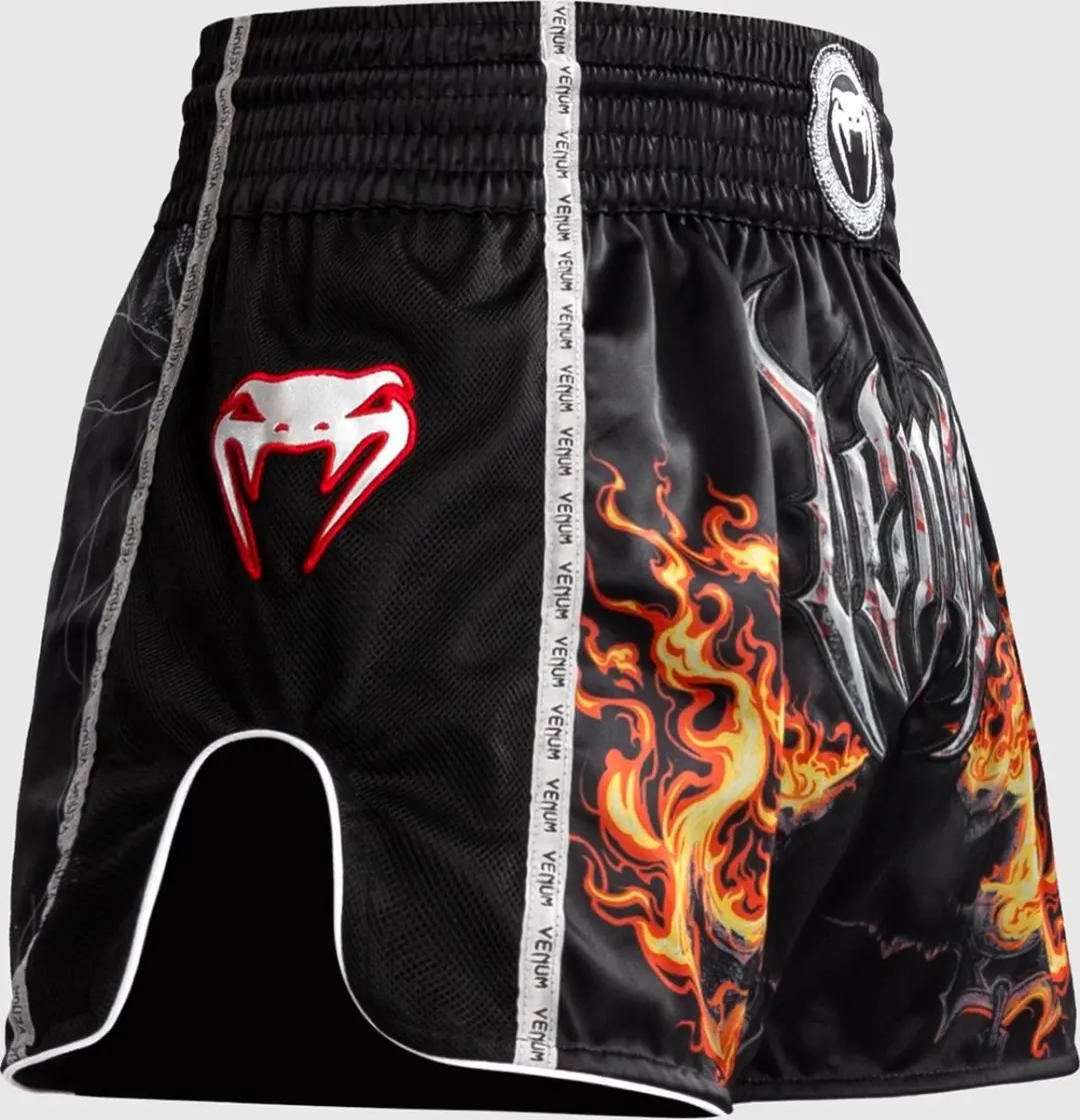 Venum Gladiator 5.0 Muay Thai Shorts - XL - Zwart Neon Oranje