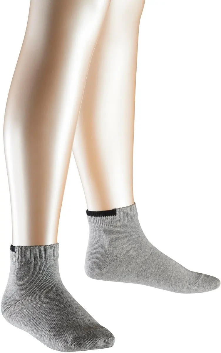Falke 2 paar sneaker sokken maat 27/30 grijs
