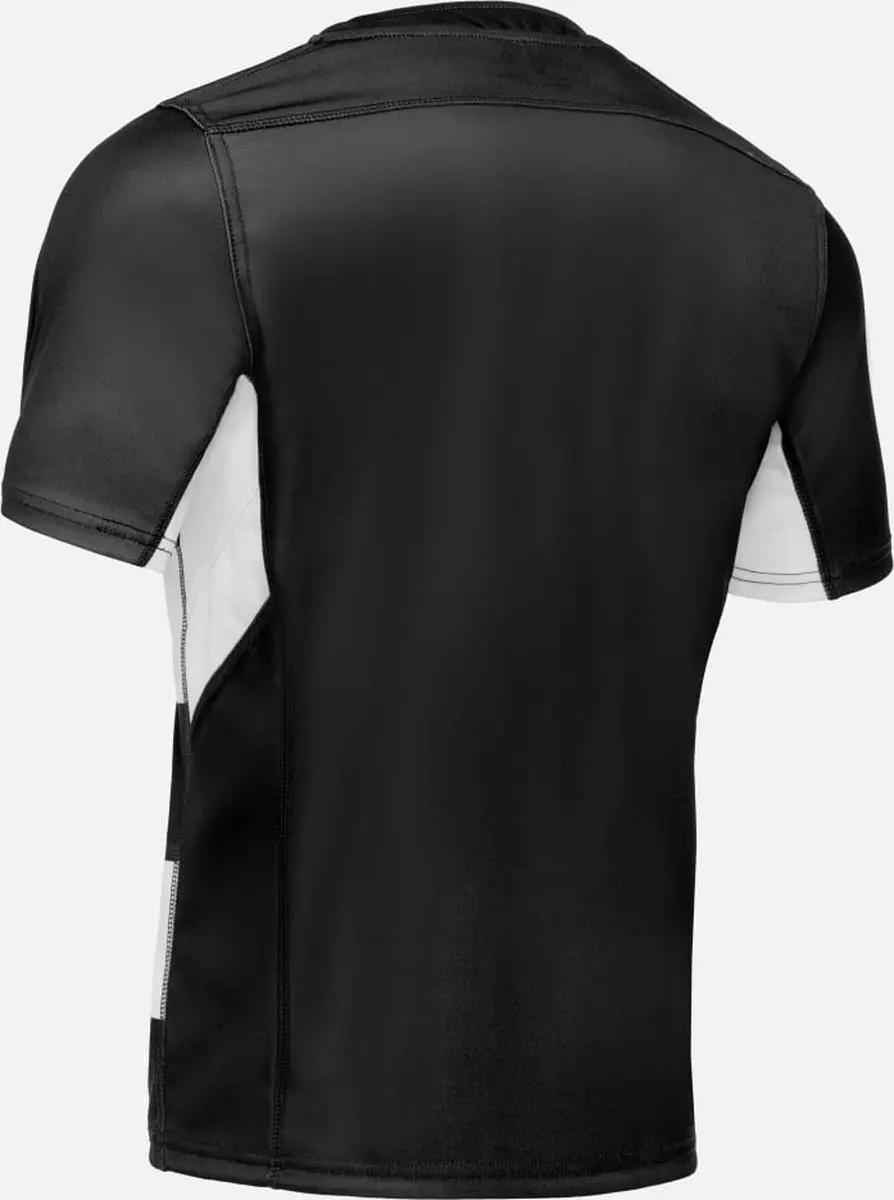 Macron Idmon Rugby Shirt XL - Zwart/Wit