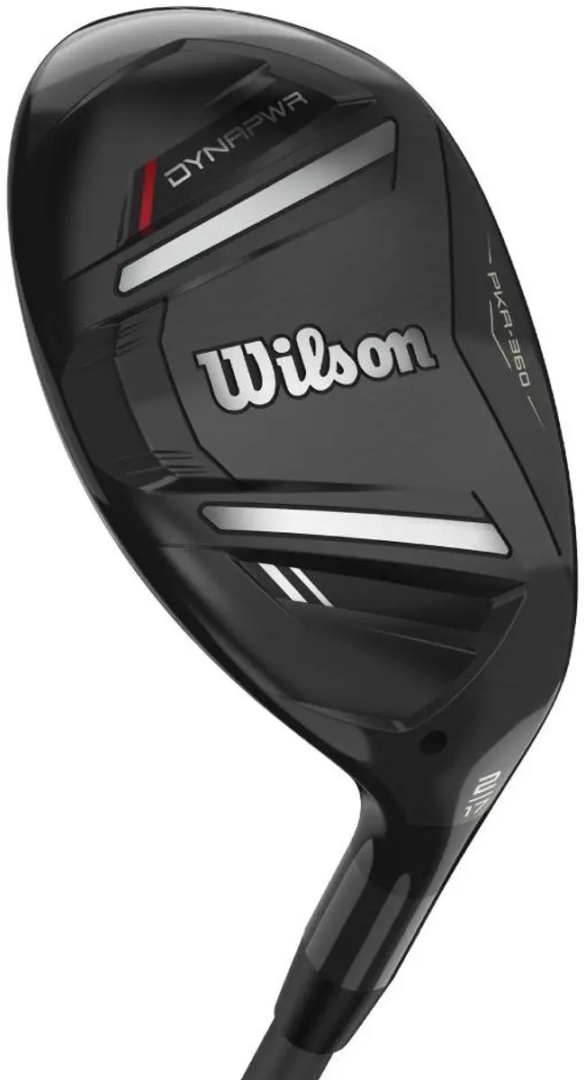 Wilson DynaPower 2 Hybride Club 2025 - 3H 19° Rechtshandig Stiff - Zwart Rood
