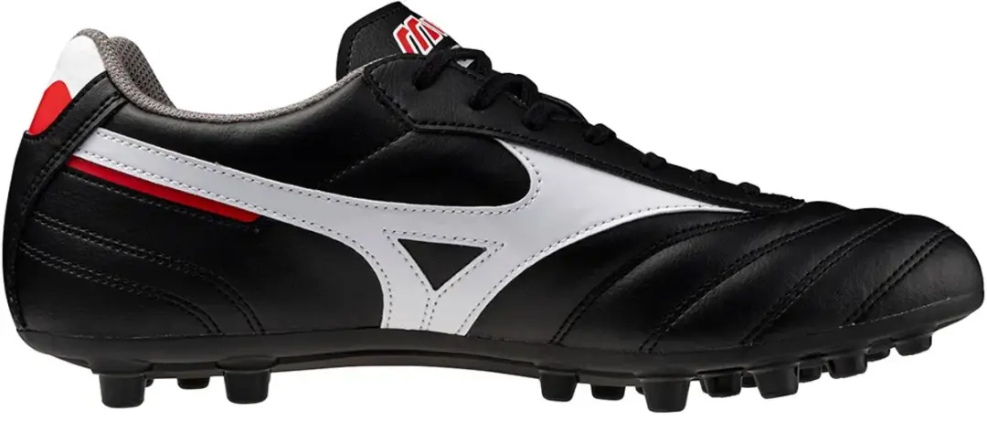 Mizuno Morelia II Club AG Voetbalschoenen - 41 - Zwart/Wit/Rood