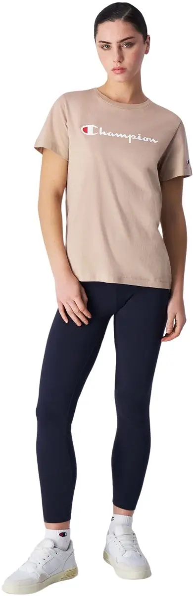 Champion Dames T-shirt - Beige - Maat S