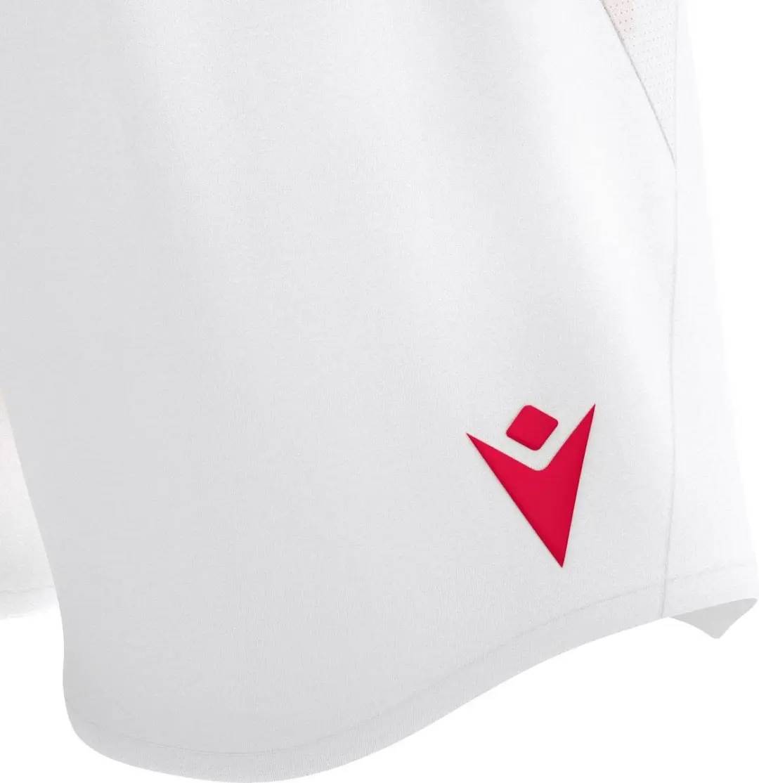 Macron Shen Eco Short Kinderen 128 - Wit/Rood