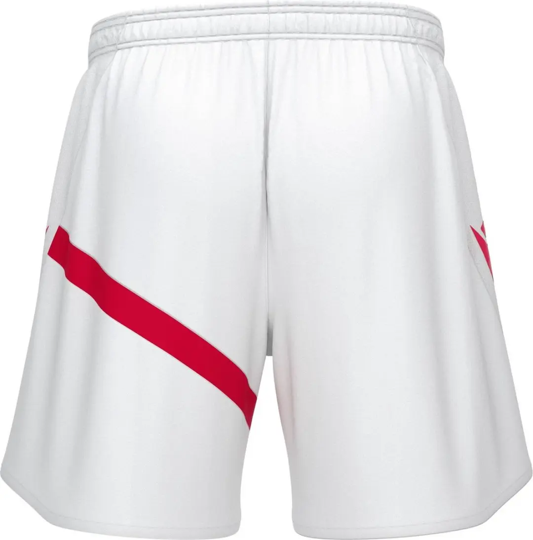 Macron Shen Eco Short Kinderen 128 - Wit/Rood