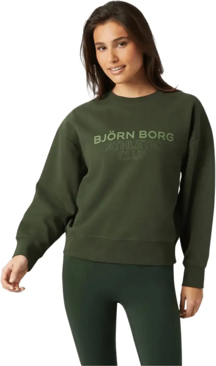 Björn Borg Boyfriend Crew - L - Groen