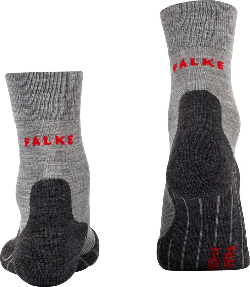 Falke RU4 Wool Anti-Blaar Sokken Dames - Grijs - Maat 39/40