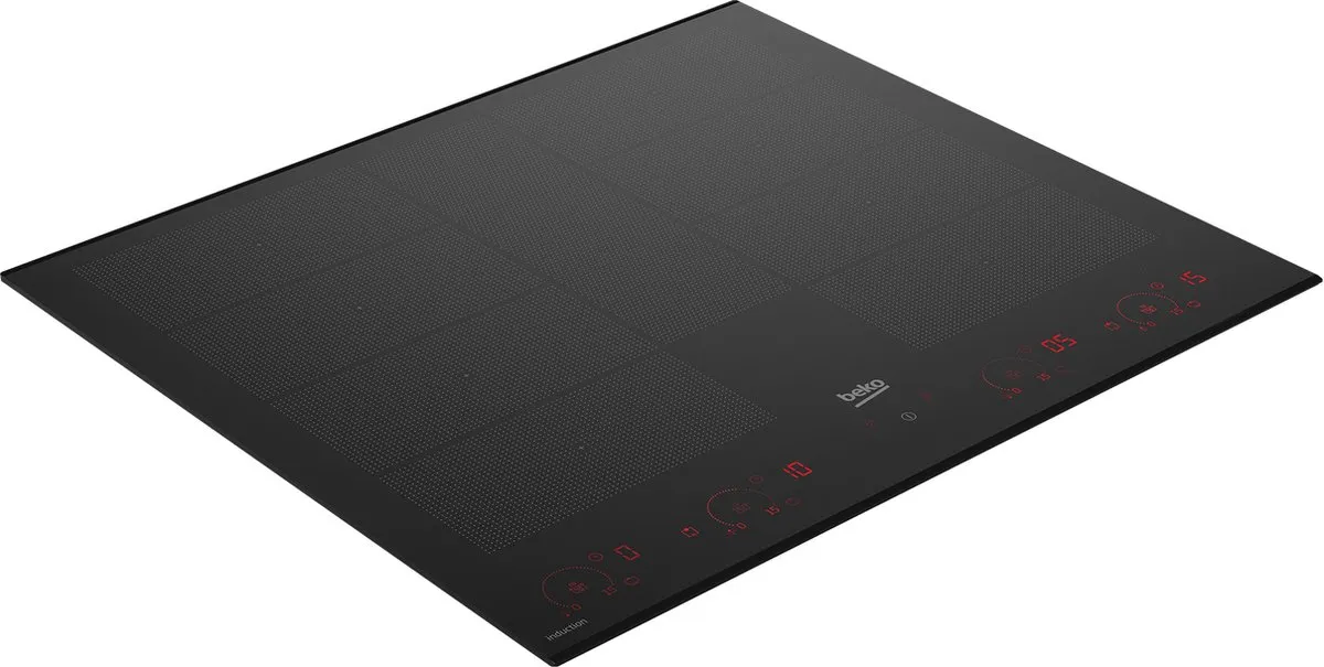 Beko HII68811NT Inductiekookplaat 60cm - 8 Zones Zwart