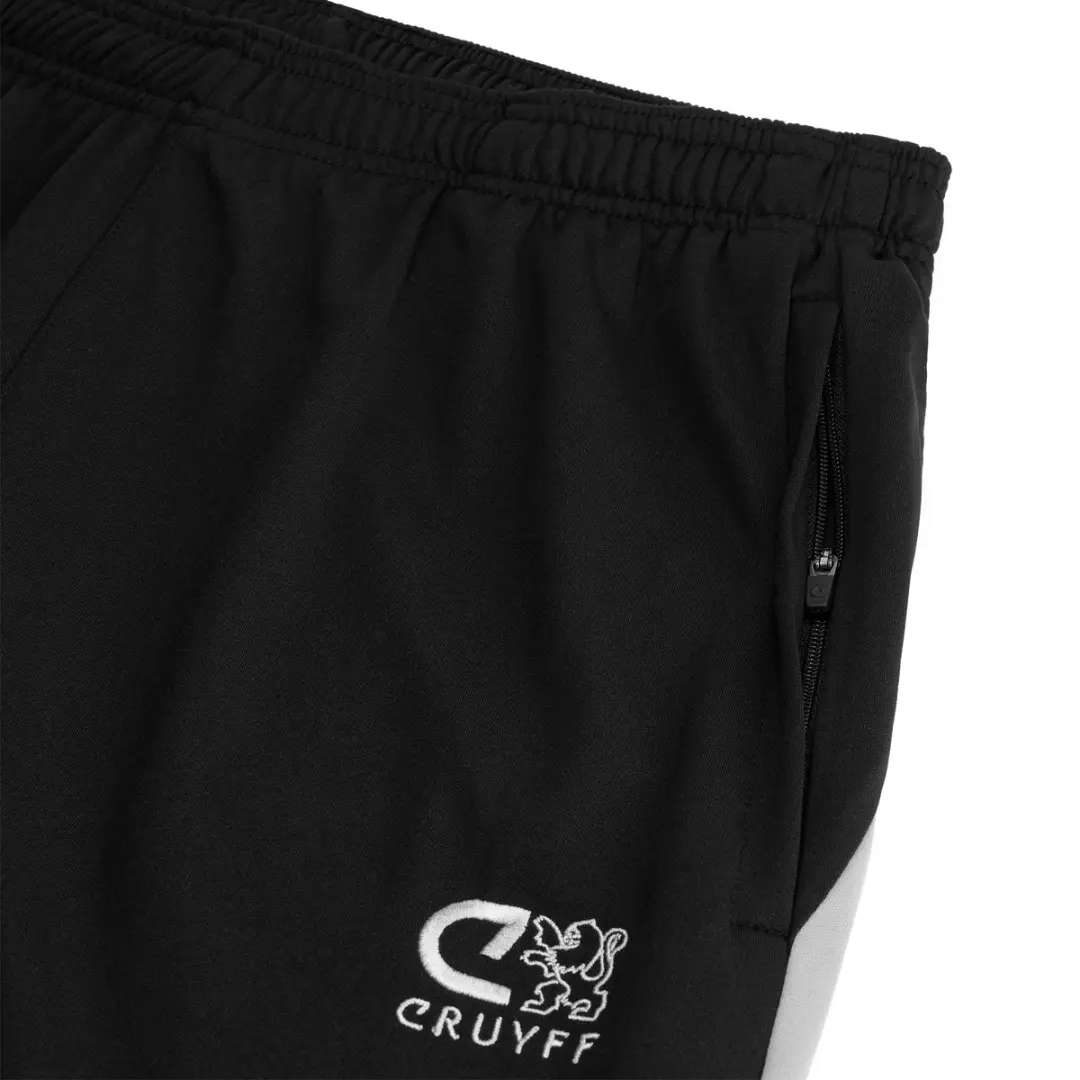Cruyff Turn Tech Trainingsbroek Heren XXL - Zwart/Wit