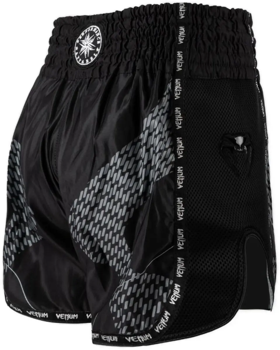 Venum Nexus Muay Thai Shorts - XL - Zwart Zilver