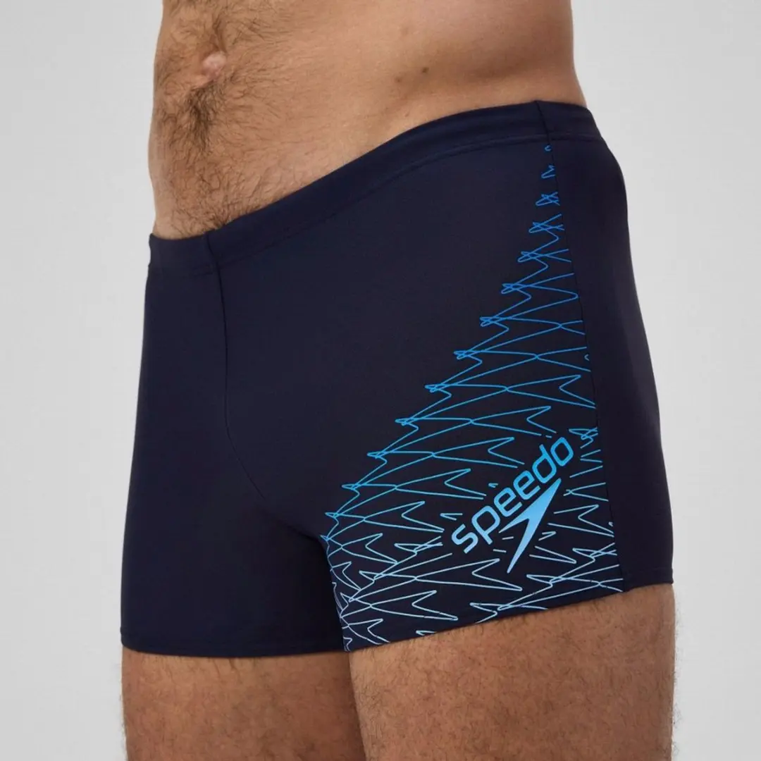 Speedo Medley Logo Aquashort Heren Sportzwembroek - Marine