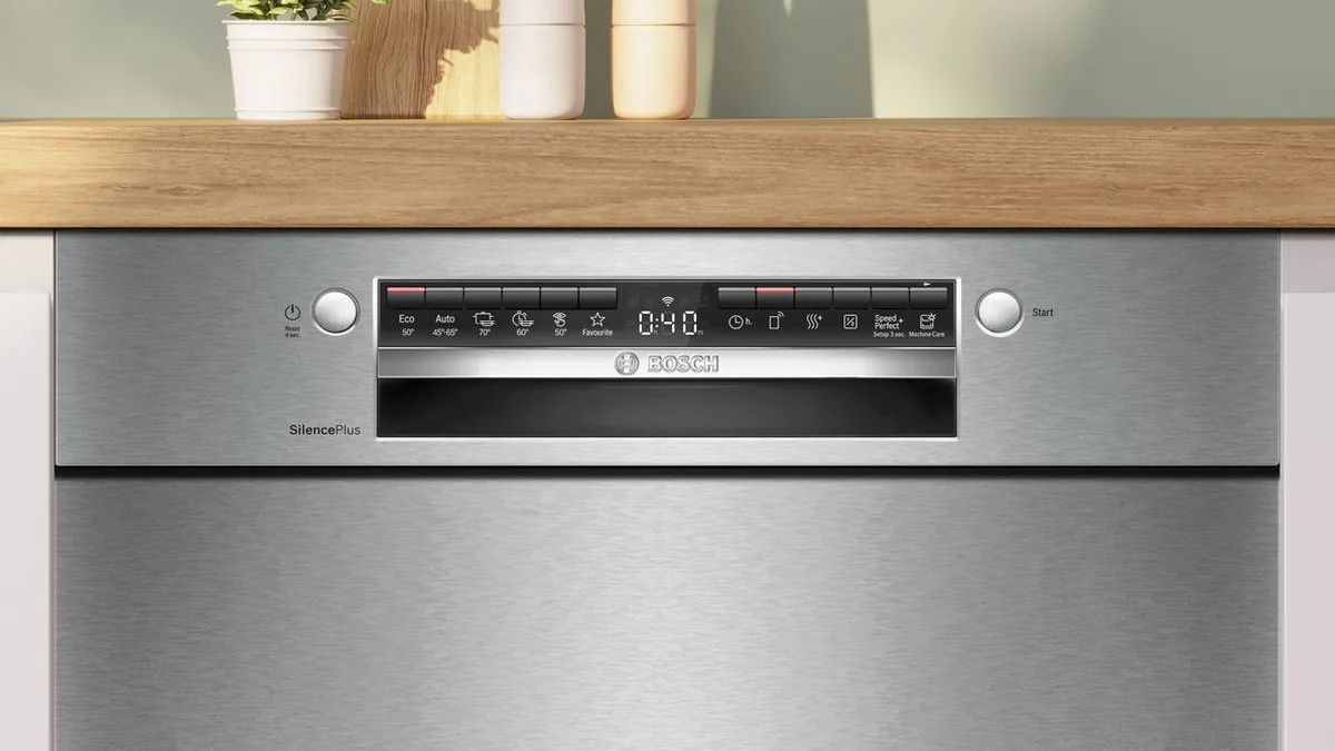 Bosch Serie 4 SMU4ECS28E Inbouwvaatwasser 60cm - RVS