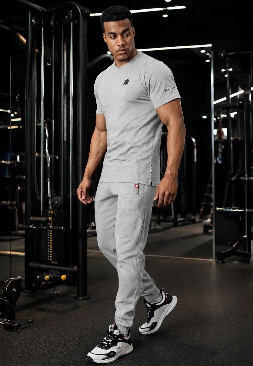 Gorilla Wear Dalton Essential Joggingbroek Grijs 2XL
