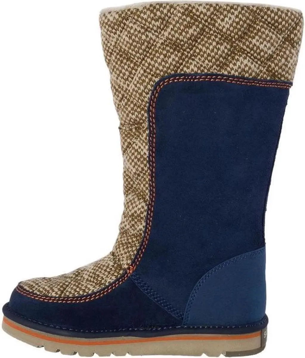 Sorel The Campus Tall Snowboots 36 - Blauw/Beige