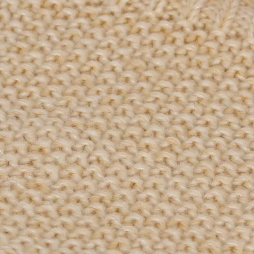 Sarlini Colsjaal - Fleece Voering - Maat S - Beige-Sand