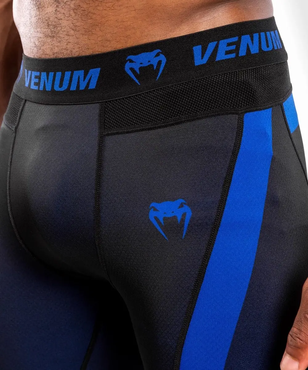 Venum Sportlegging No Gi 3.0 Compressiebroek S - Zwart/Blauw