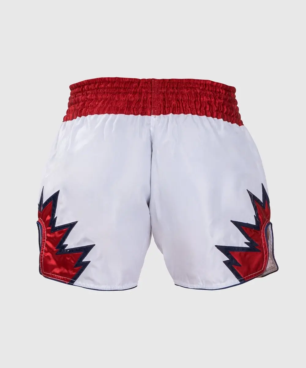 Venum Inferno Muay Thai Shorts S - Wit Rood