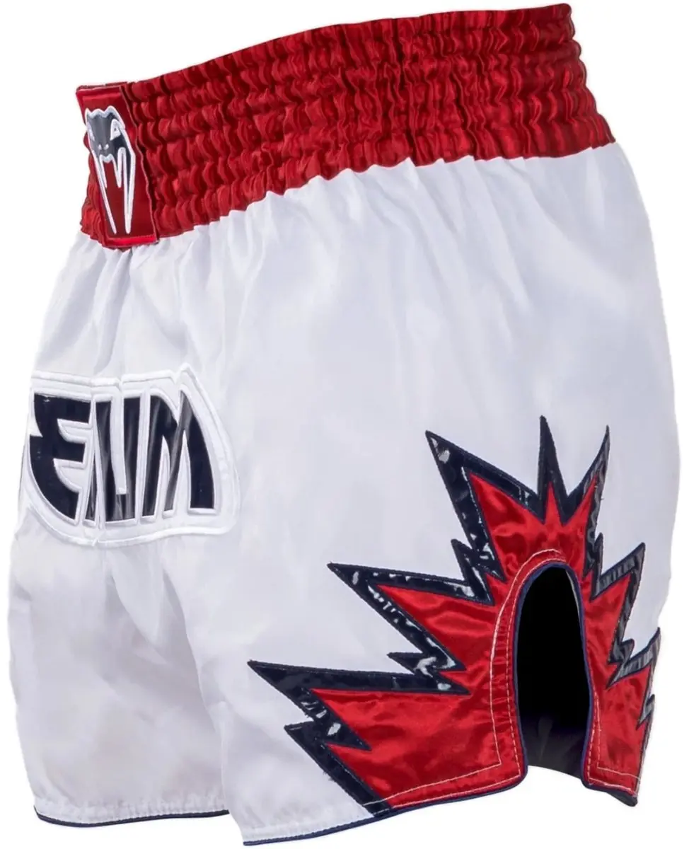 Venum Inferno Muay Thai Shorts S - Wit Rood