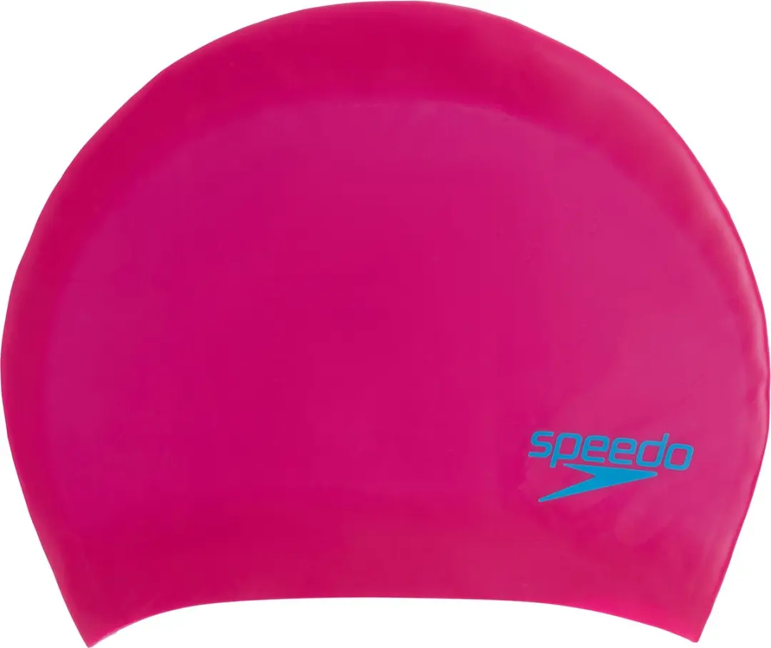 Speedo Junior Long Hair Cap - Roze