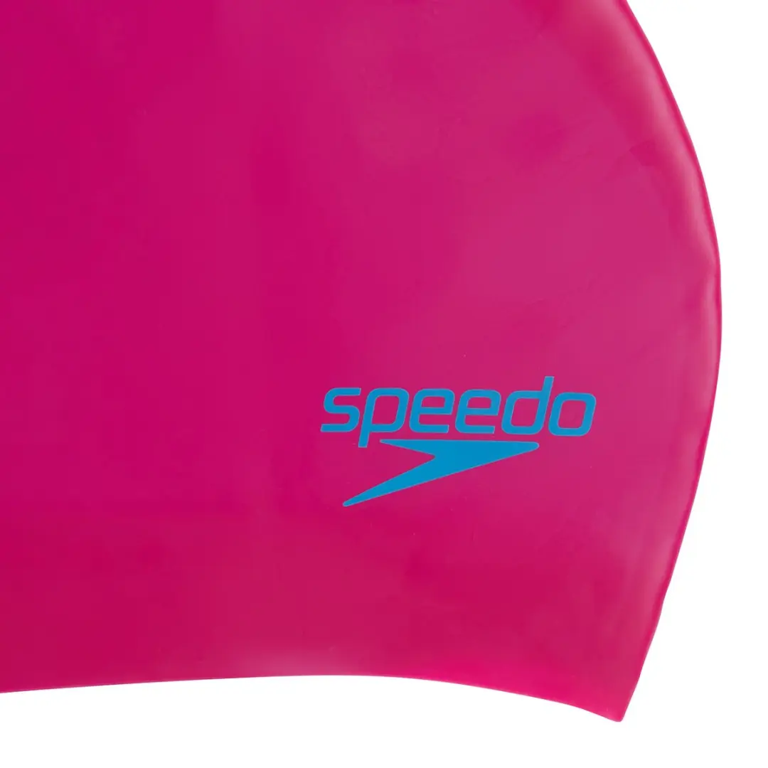 Speedo Junior Long Hair Cap - Roze