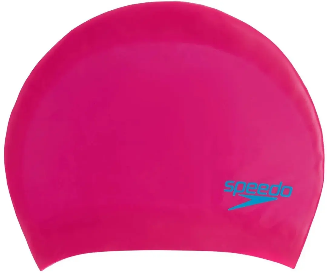 Speedo Junior Long Hair Cap - Roze