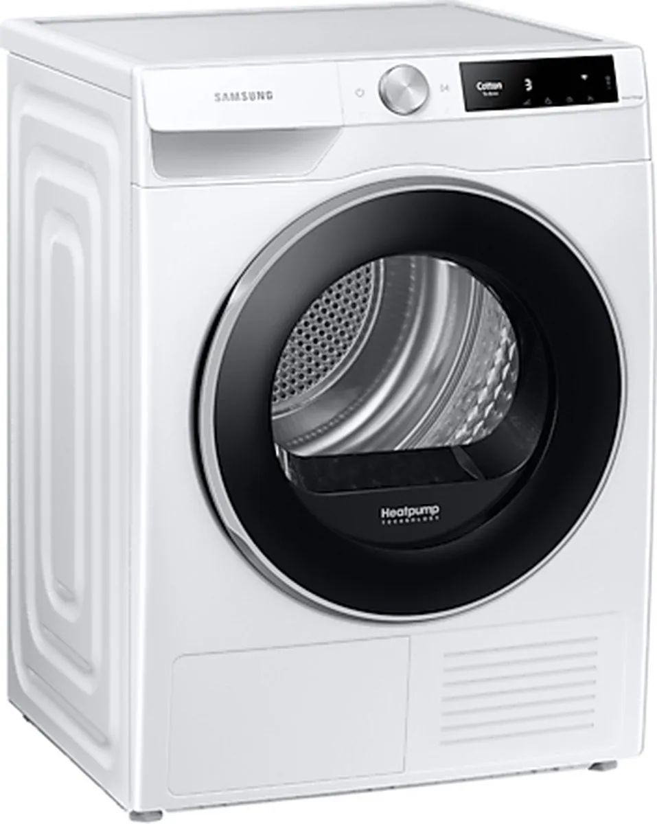Samsung DV80T6220LE Warmtepompdroger 8kg - Wit-zwart